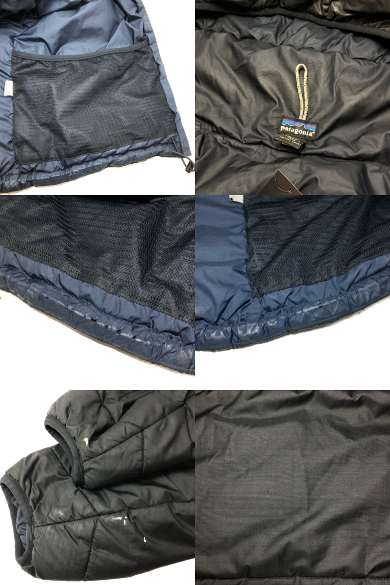 01年製 patagonia DAS Parka 黒紺 XL 00s パタゴニア ダスパーカ 中綿