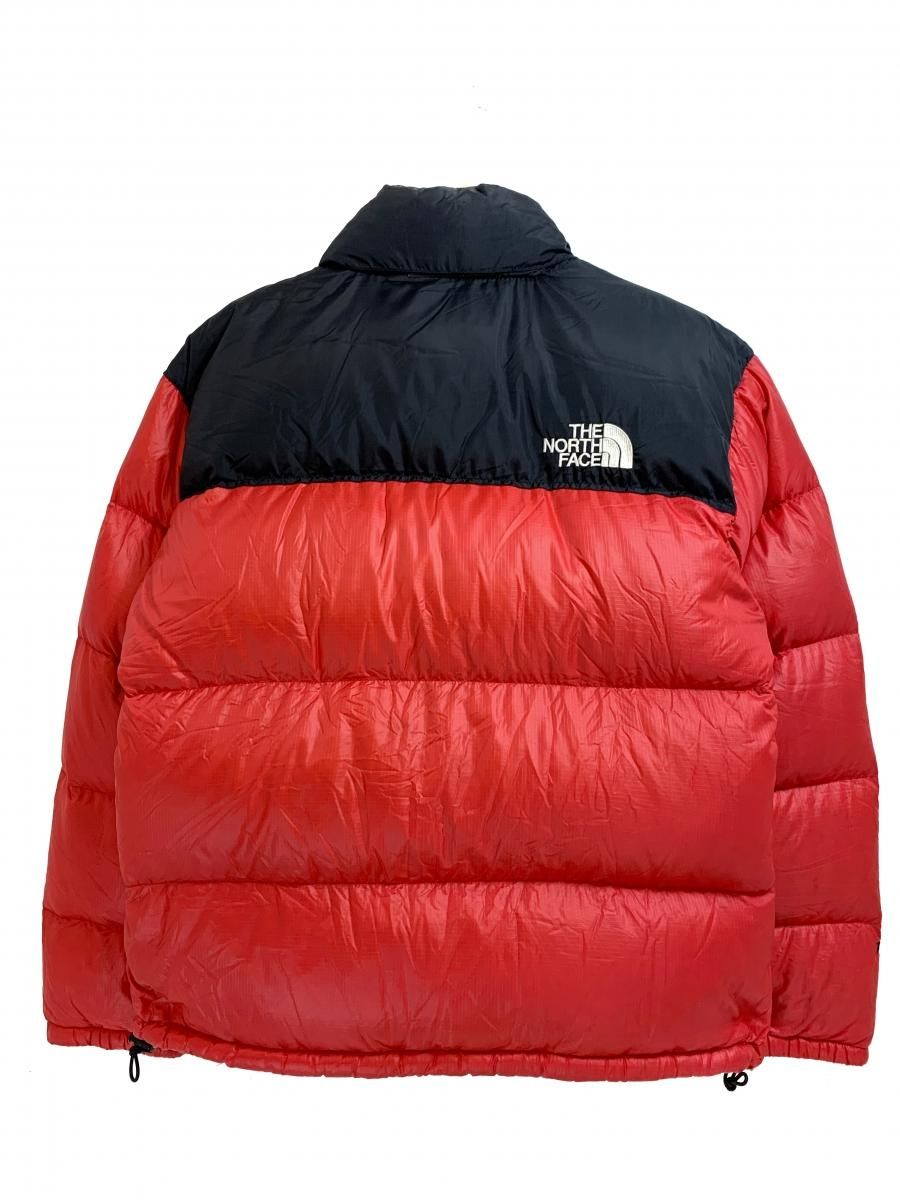 90s THE NORTH FACE Nuptse Jacket 赤黒 M ノースフェイス ...