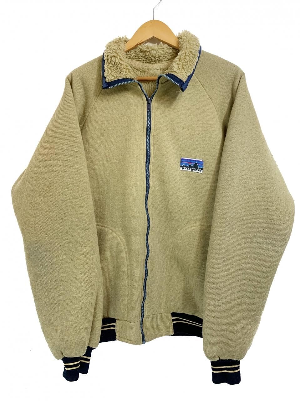 80s patagonia パタゴニア デカタグ フリースジャケット パイル