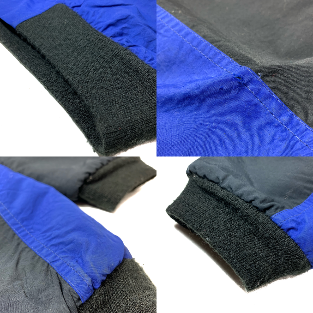 USA製 90s THE NORTH FACE Fleece Lined Nylon Jacket 青黒 L USA製 90s THE NORTH FACE Fleece Lined Nylon Jacket 青黒 L