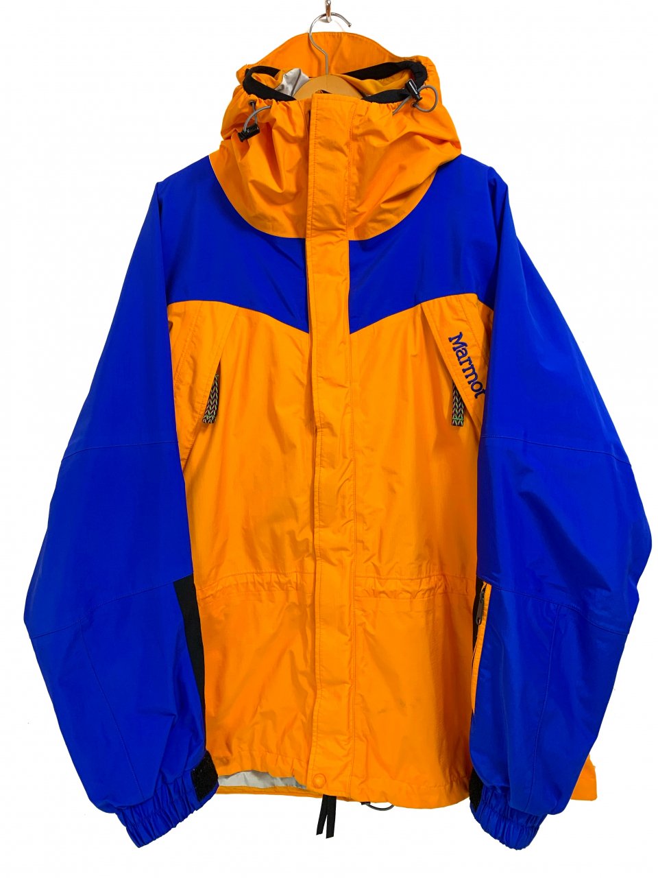 90s Marmot GORE-TEX Mountain Jacket 黄青 XL マーモット ゴアテック
