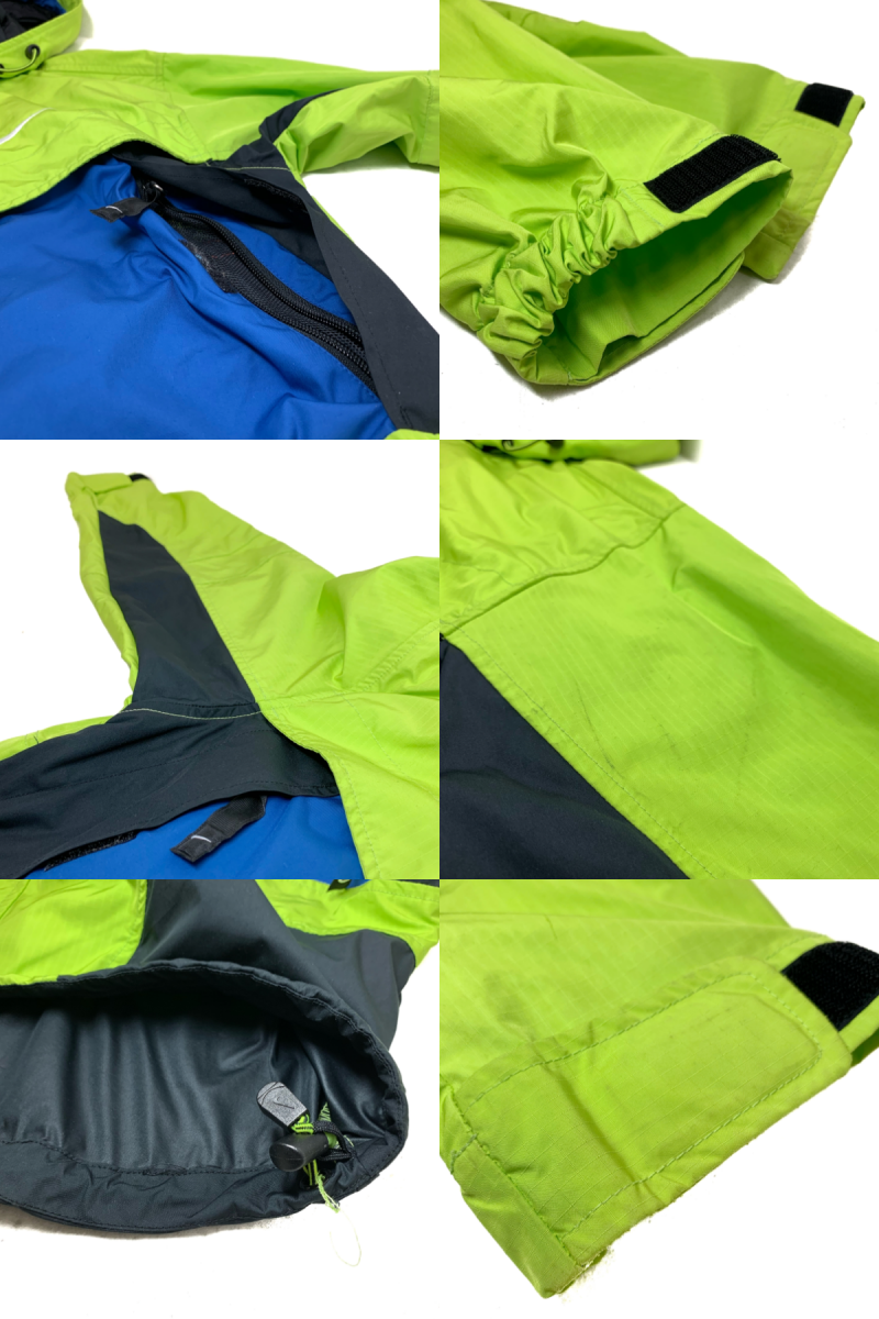 90s NIKE ACG Nylon Mountain Parka 蛍光黄青 M相当 ナイキ 90s NIKE ACG Nylon Mountain Parka 蛍光黄青 M相当 ナイキ
