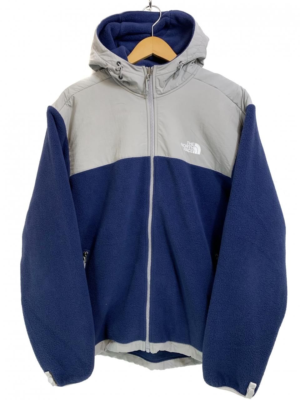 11年製 THE NORTH FACE Denali Hoodie 紺灰 M ノースフェイス デナリ