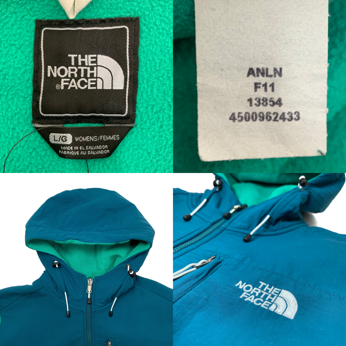 11年製 THE NORTH FACE Denali Hoodie 緑 M相当 ノースフェイス 11年製 THE NORTH FACE Denali Hoodie 緑 M相当 ノースフェイス