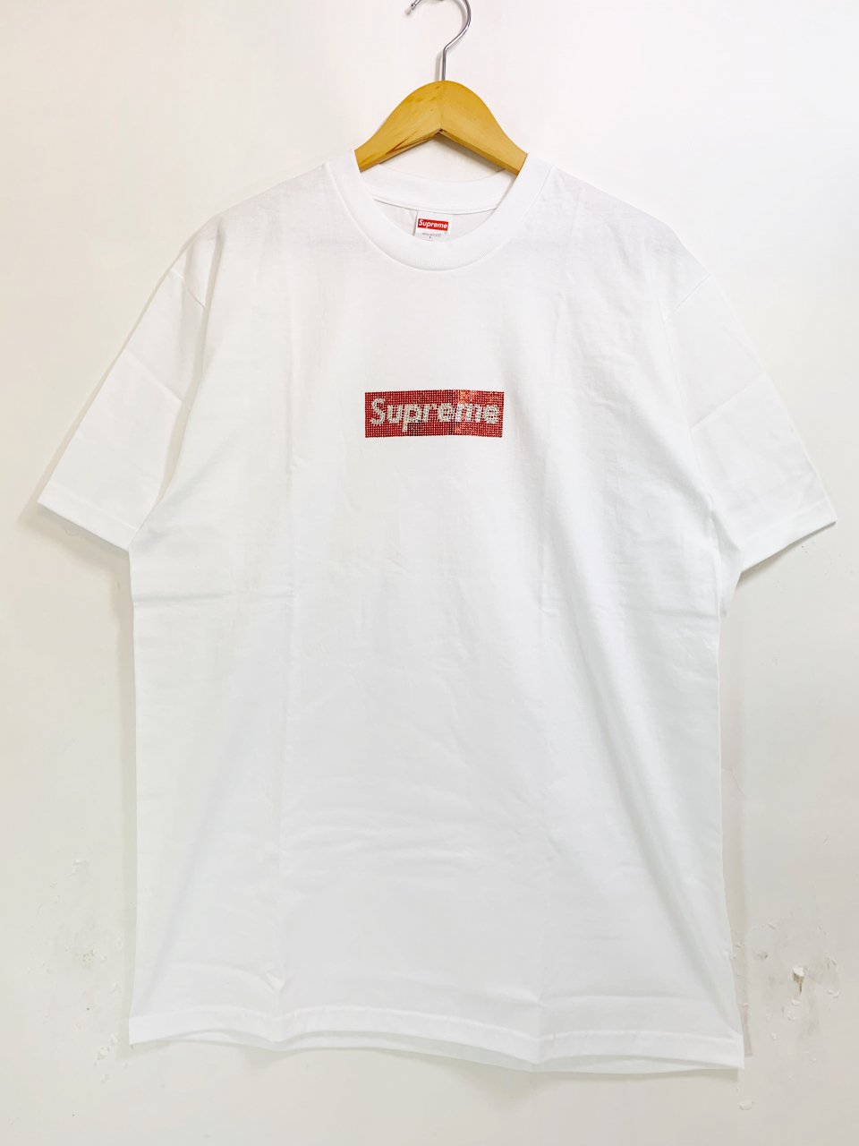 Supreme®/Swarovski® Box Logo Tee Tシャツ L - Tシャツ/カットソー ...