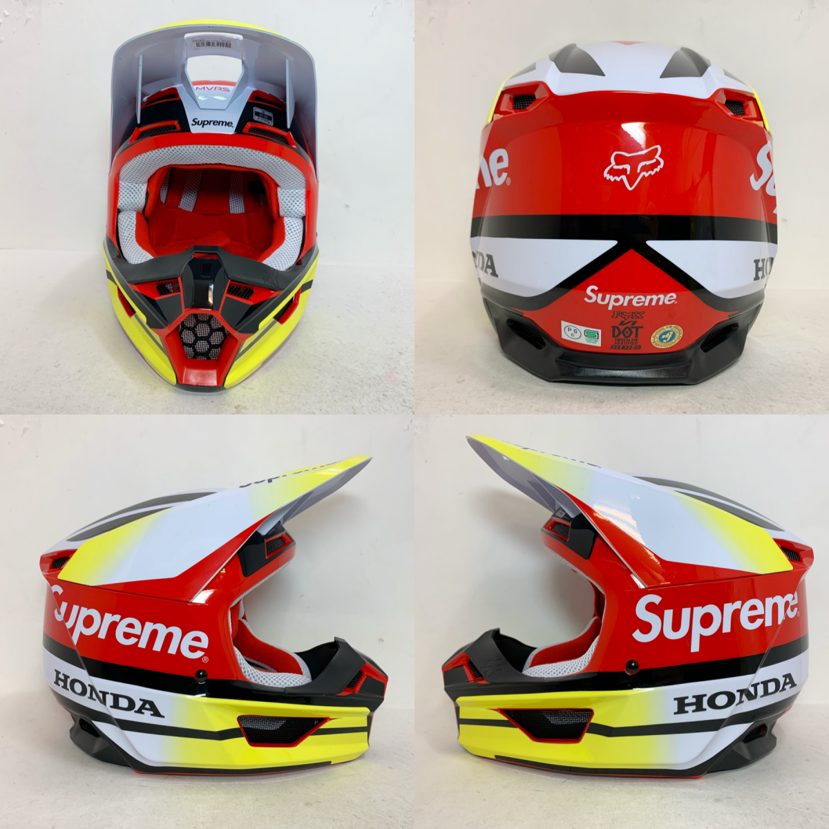 Mサイズ Supreme Honda Fox Racing V1 Helmet