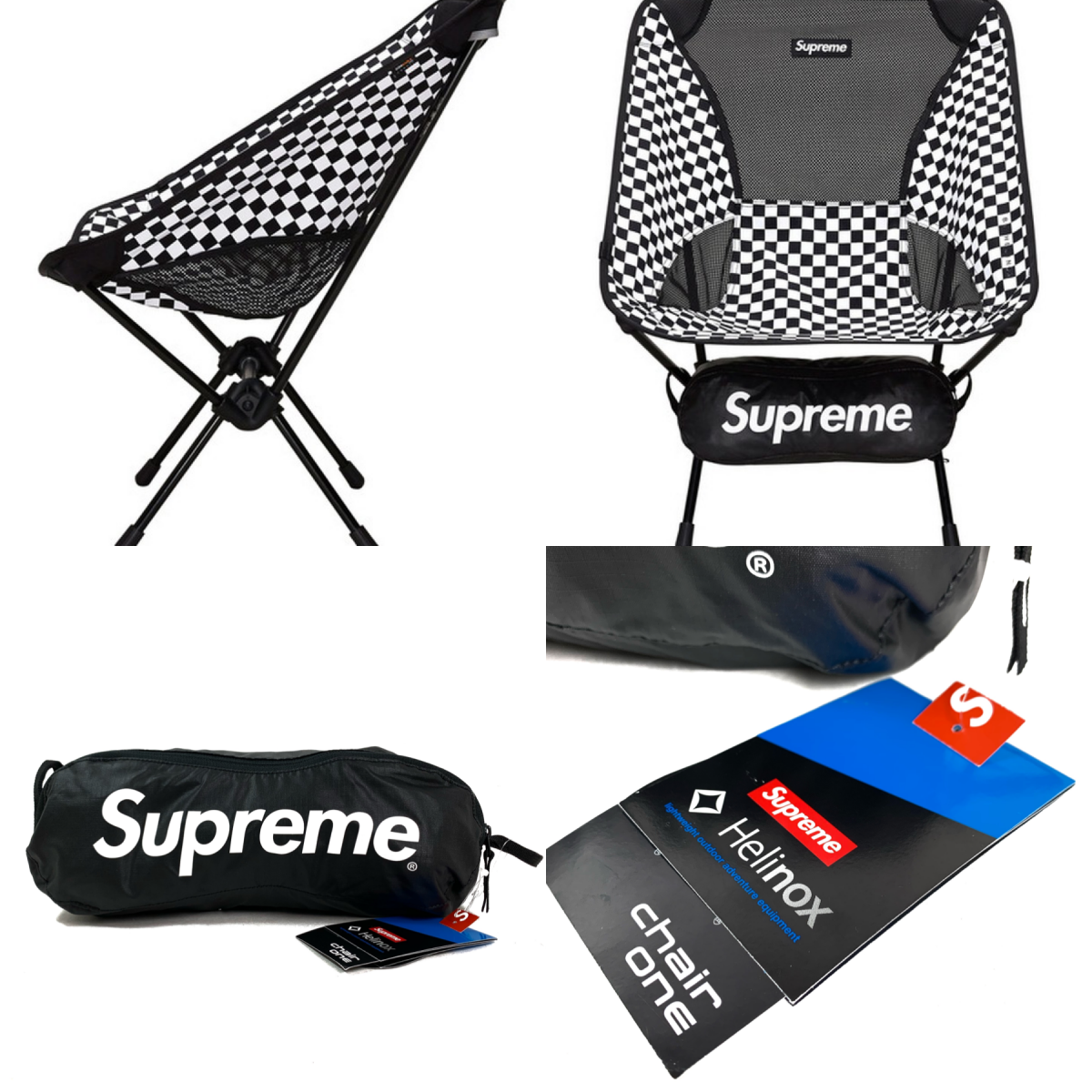 Supreme x Helinox Chair One 折りたたみ椅子-