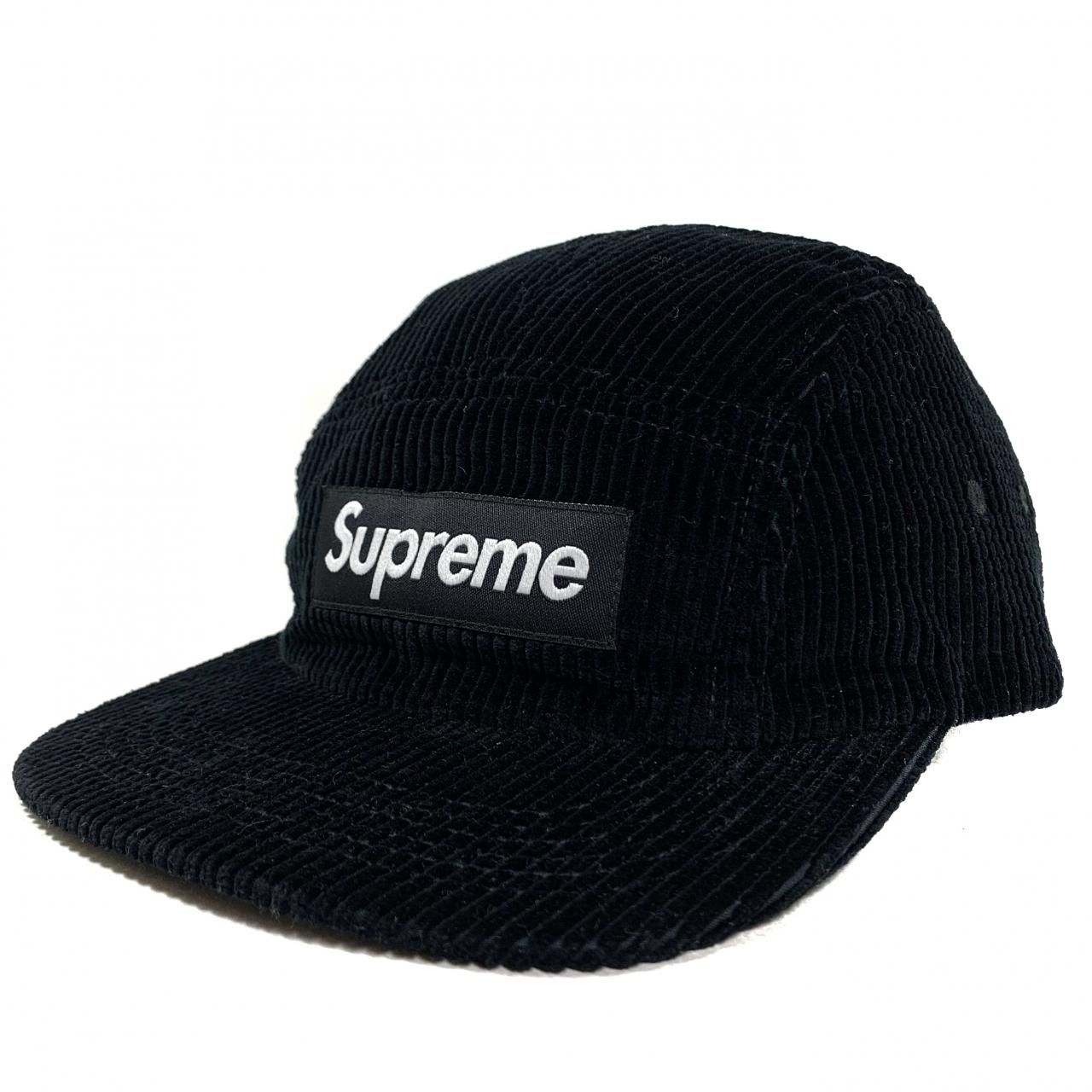 supreme コーデュロイ　camp cap キャップ