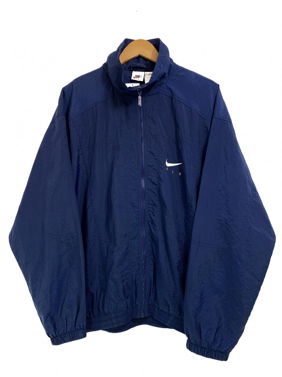 90s NIKE Nylon Jacket 紺 M ナイキ ナイロンジャケット