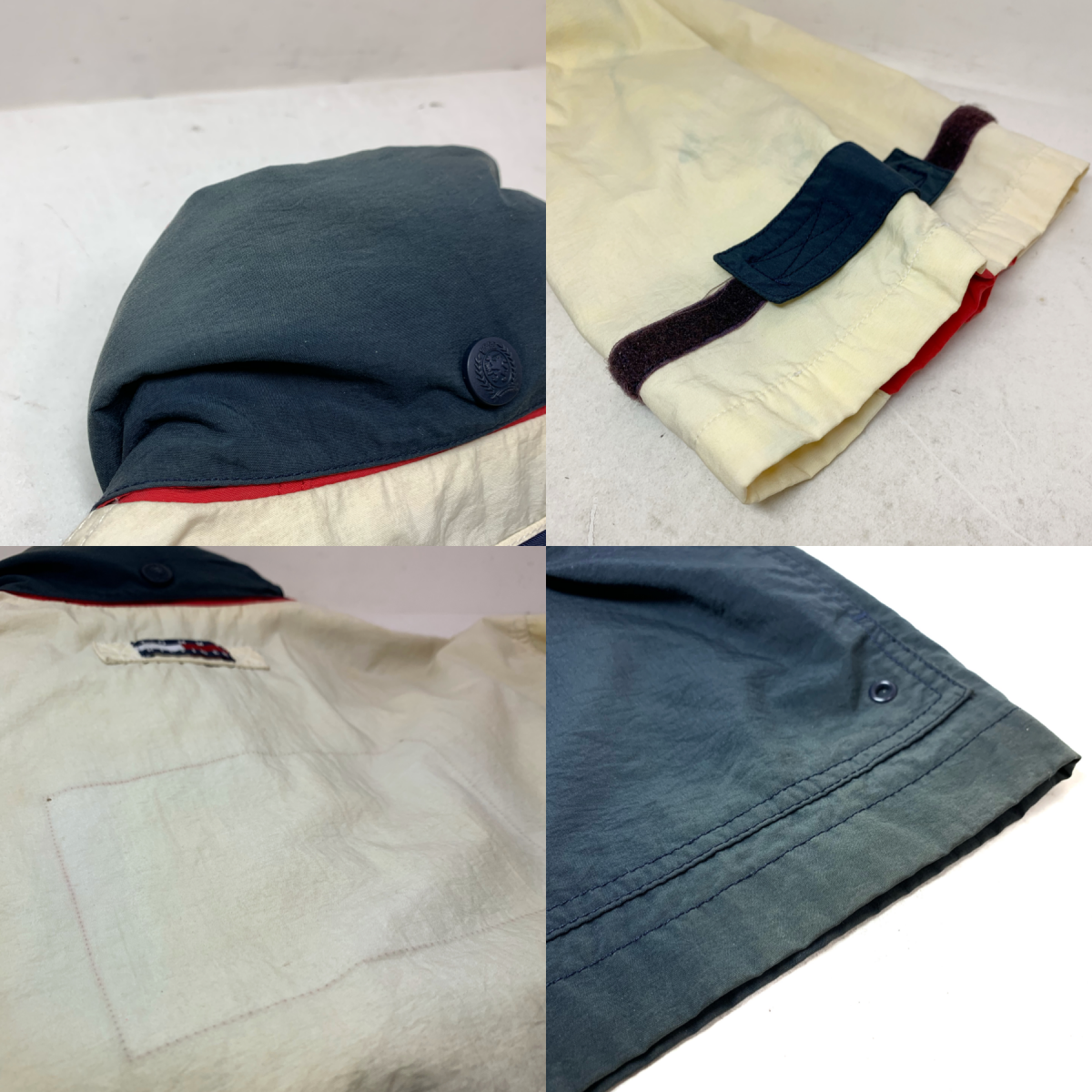 90s TOMMY HILFIGER Logo Nylon Jacket トリコロール M トミー 90s TOMMY HILFIGER Logo Nylon Jacket トリコロール M トミー