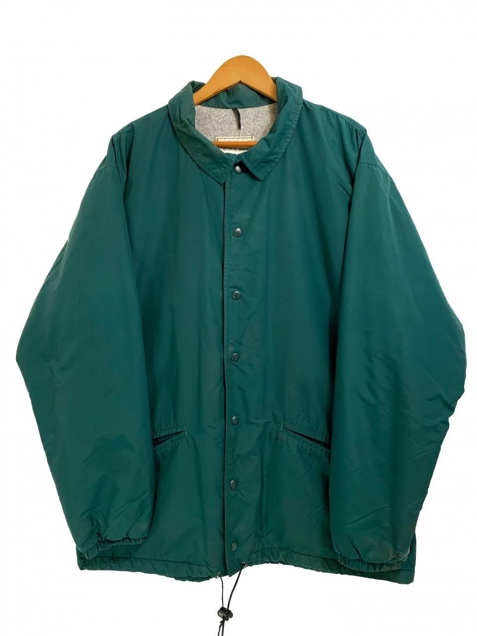 80s~90s L.L.Bean Fleece Lining Nylon Coach Jacket 緑 XL エルエル ...