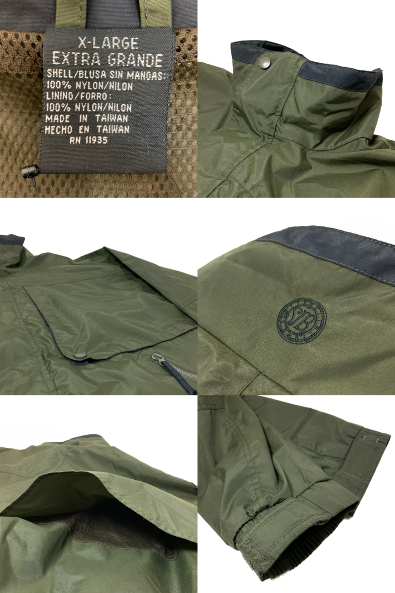 ST JOHN'S BAY Nylon Jacket オリーブ XL セントジョンズベイ ST JOHN'S BAY Nylon Jacket オリーブ XL セントジョンズベイ