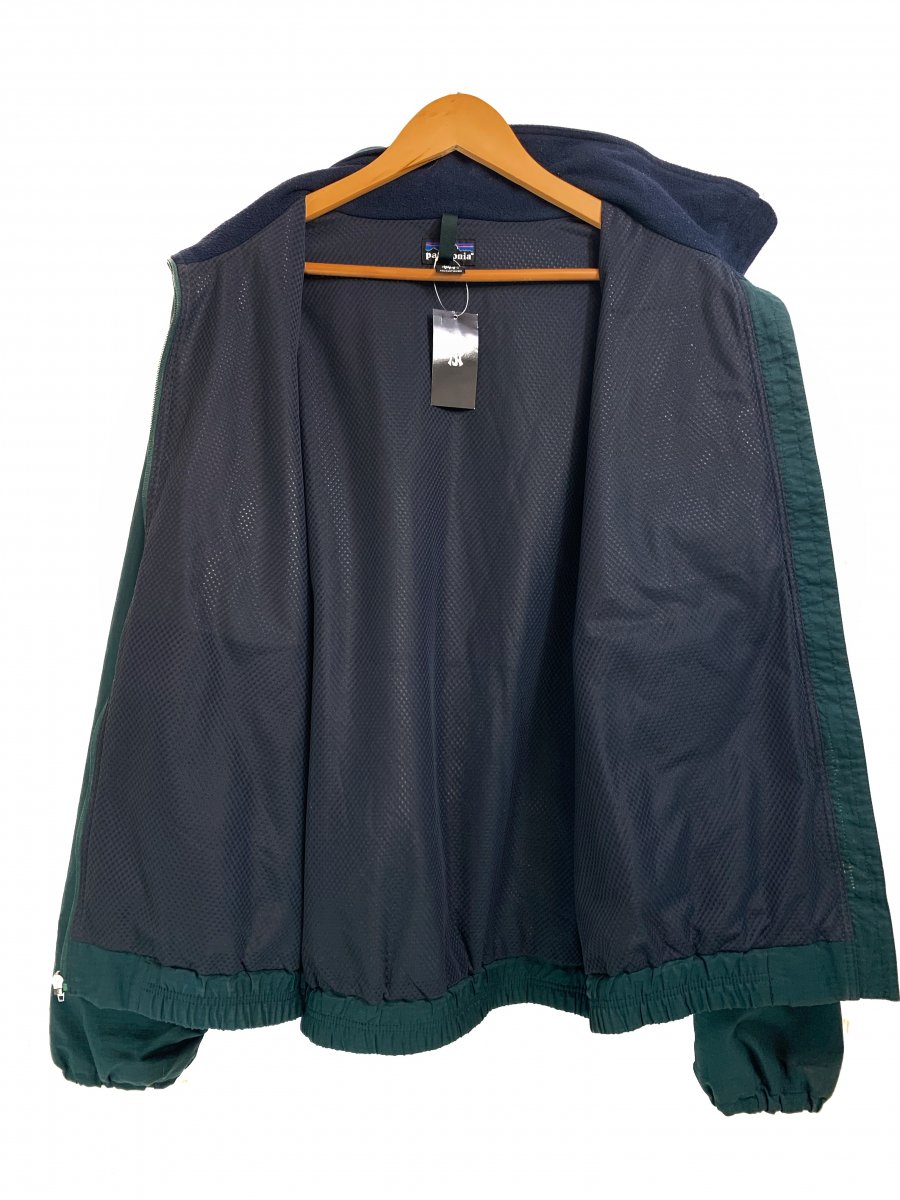 USA製 97年 patagonia Nylon Jacket 深緑 L 90s パタゴニア ナイロン 