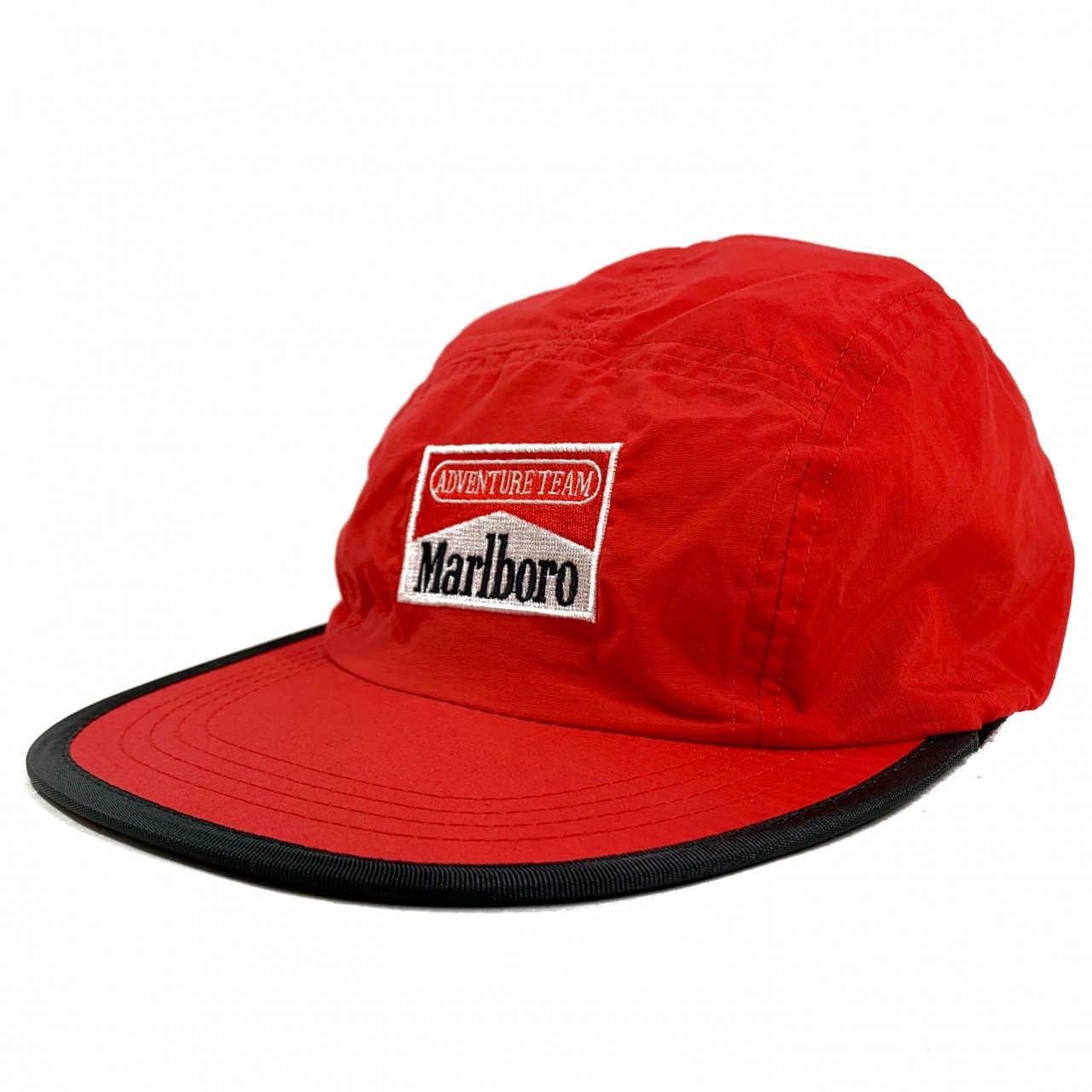 90s Marlboro 企業系ビンテージキャップ　帽子 赤 レッド マルボロ