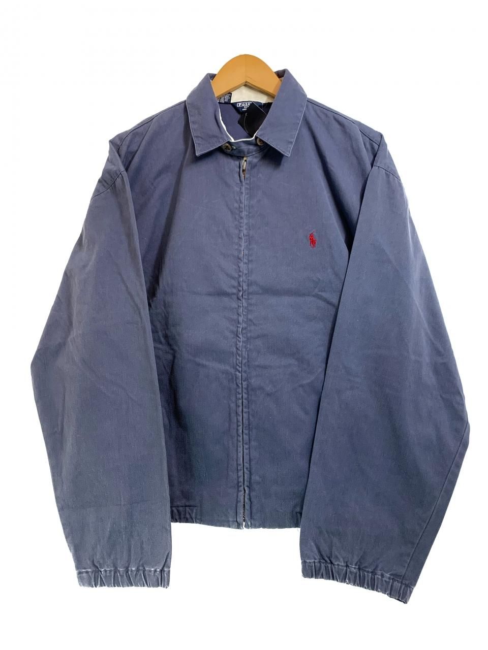 USA製 Polo Ralph Lauren Cotton Drizzler Jacket M 紺 ポロラルフ