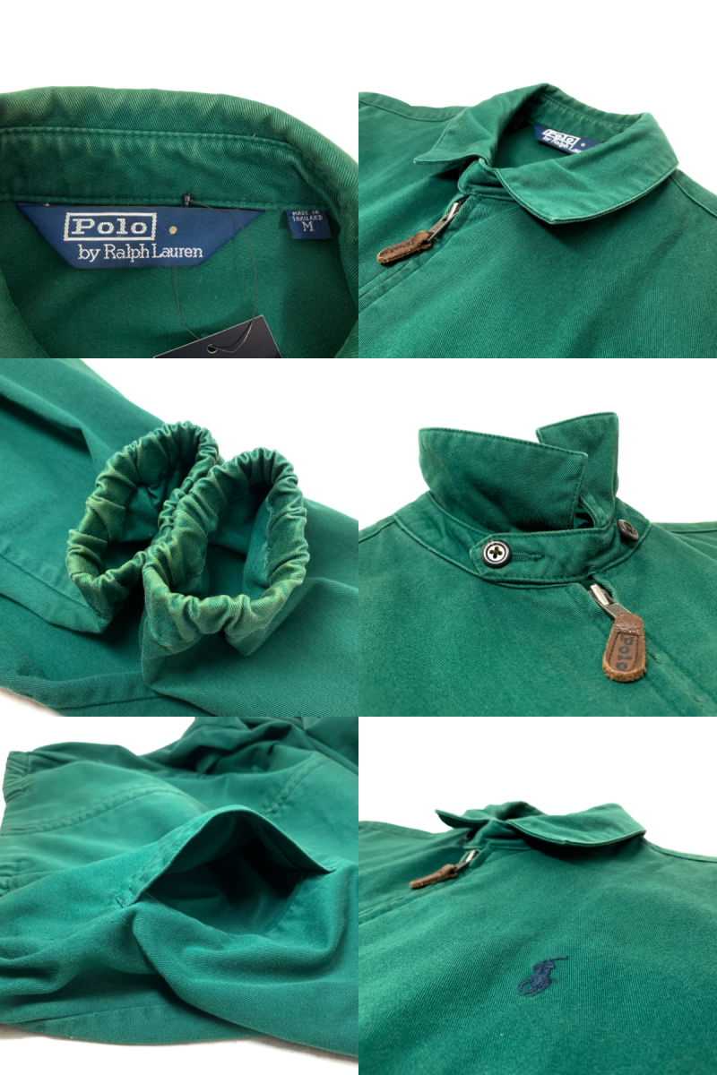 Polo Ralph Lauren Cotton Drizzler Jacket M 緑 ポロラルフ Polo Ralph Lauren Cotton Drizzler Jacket M 緑 ポロラルフ