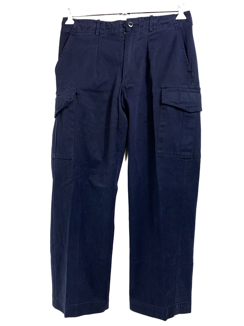 90s~00s ROYAL NAVY Cargo Pants 紺 W31×L27 イギリス海軍 ロイヤル