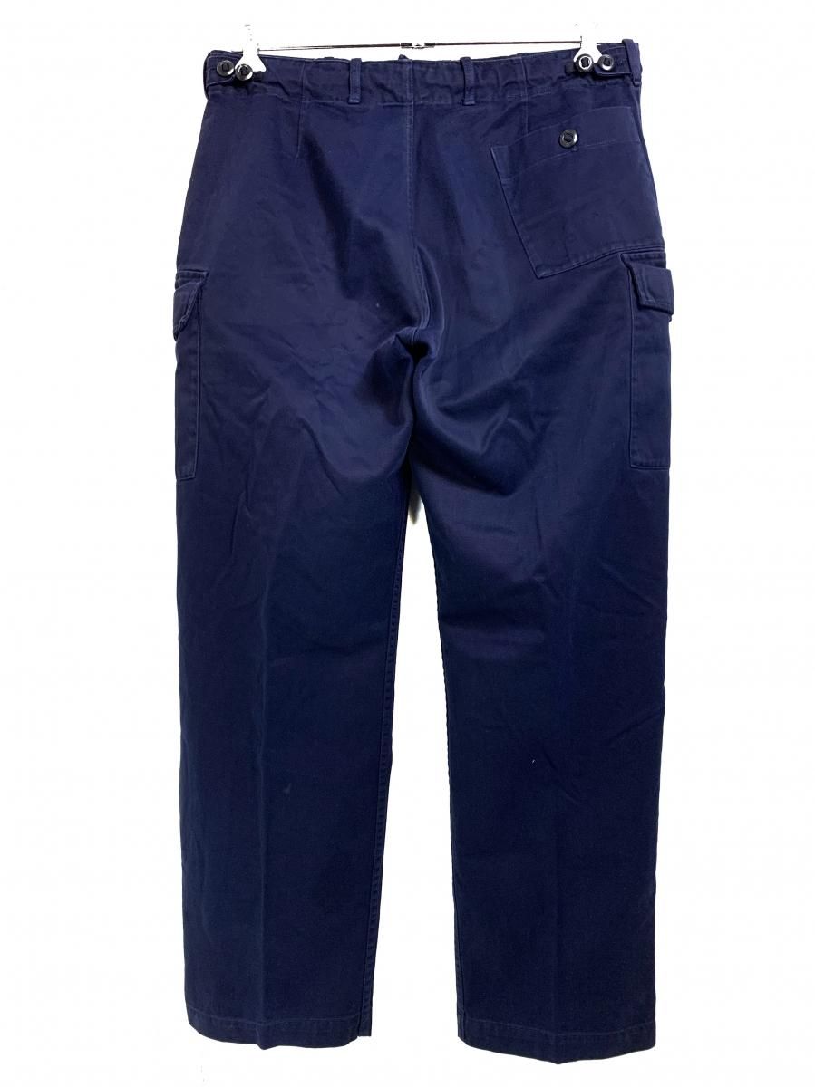90s~00s ROYAL NAVY Cargo Pants 紺 W35×L30 イギリス海軍