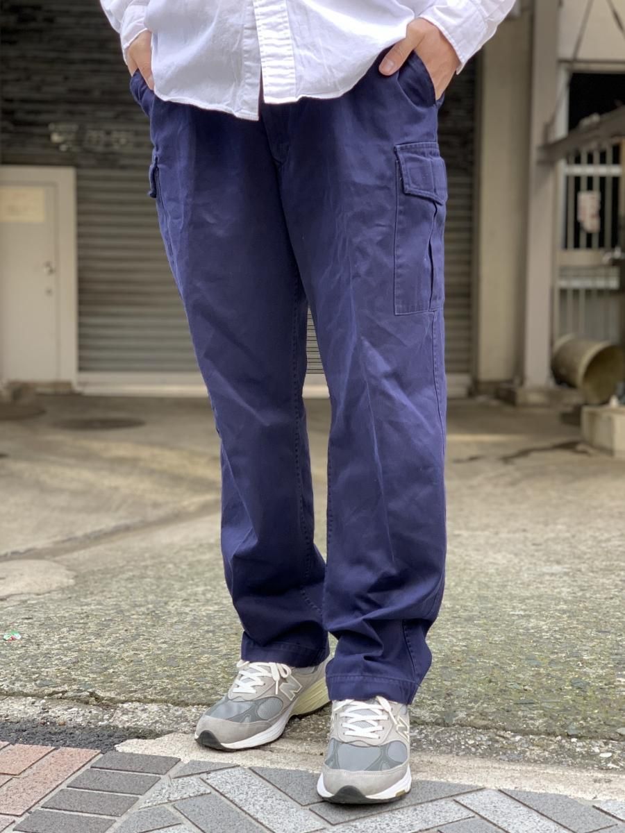 90s~00s ROYAL NAVY Cargo Pants 紺 W35×L30 イギリス海軍 90s~00s ROYAL NAVY Cargo Pants 紺 W35×L30 イギリス海軍