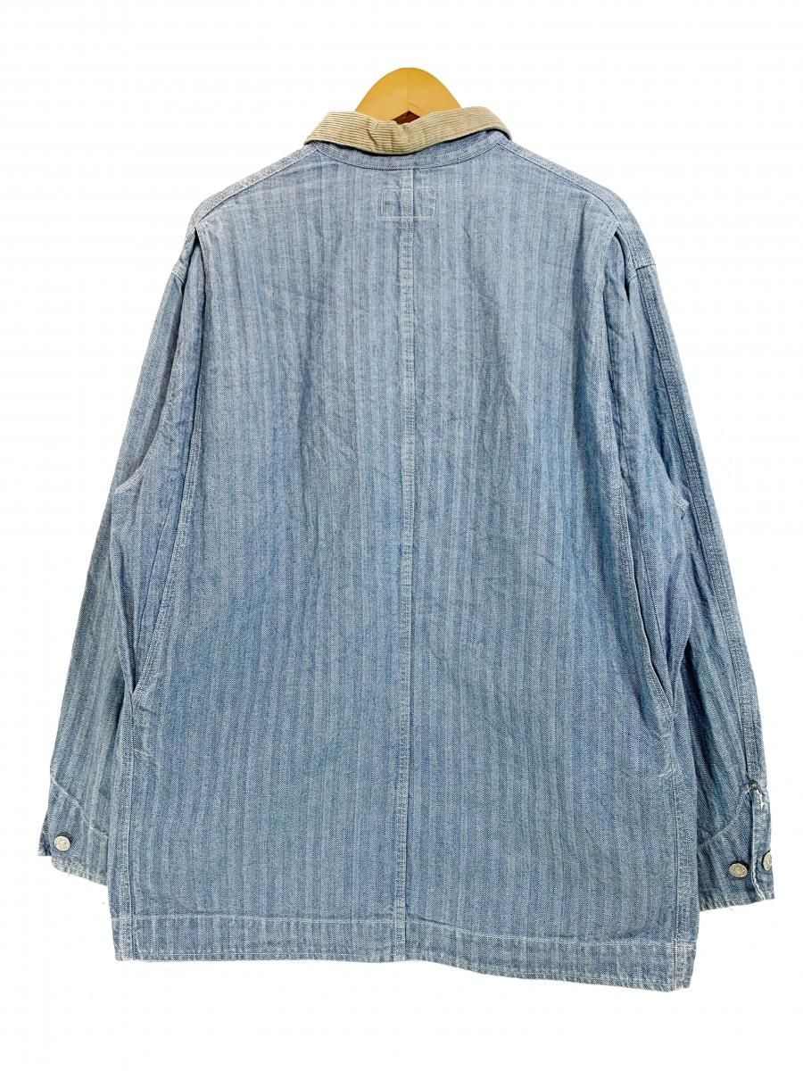 USA製 80~90s Polo Ralph Lauren Herringbone Denim Coverall 青 USA製 80~90s Polo Ralph Lauren Herringbone Denim Coverall 青