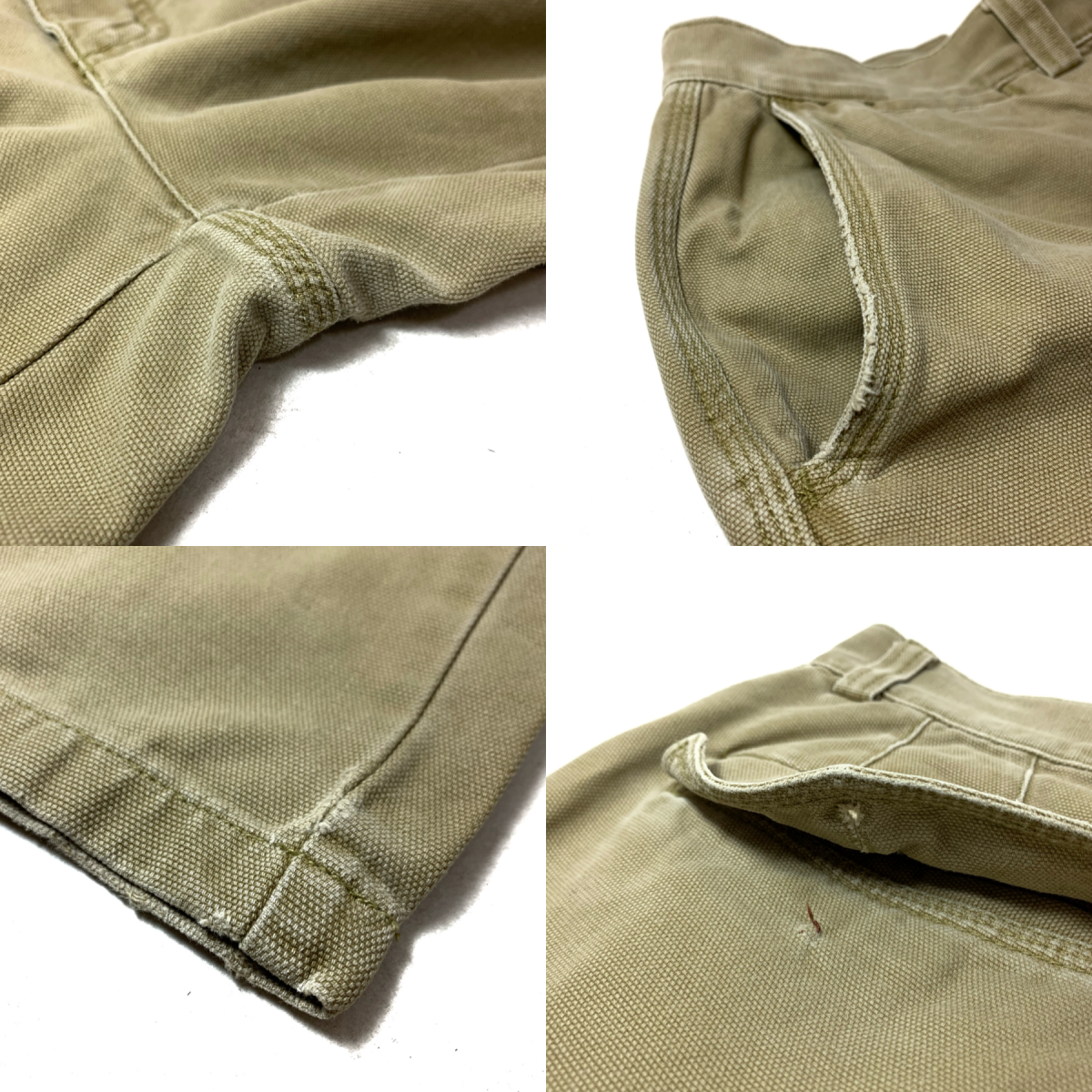 94年製 patagonia Duck Work Pants カーキ 32×33 90s パタゴニア 