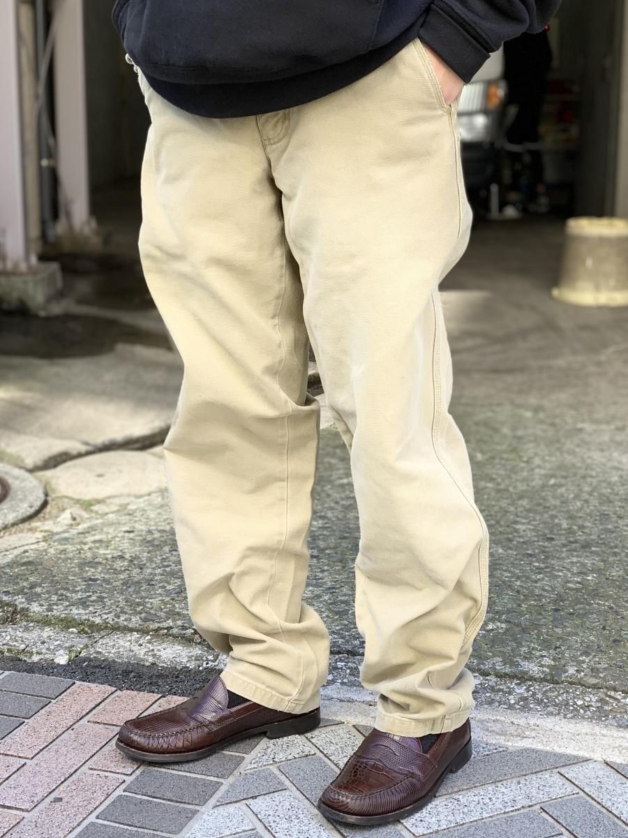 94年製 patagonia Duck Work Pants カーキ 32×33 90s パタゴニア