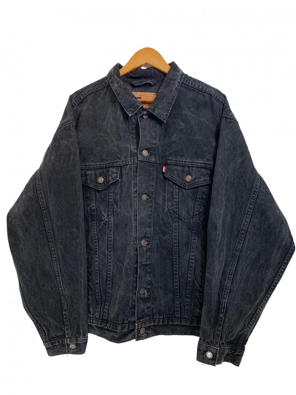 USA製 90s Levi's 70507-4159 Black Denim Jacket 黒 XL Levis