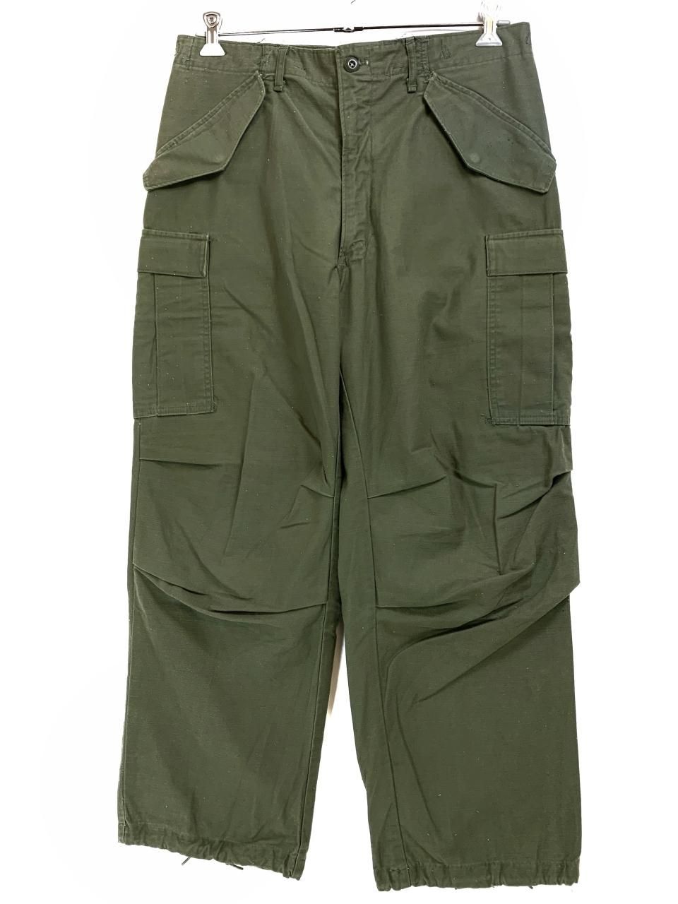 77年製 US ARMY M-65 Field Pants オリーブ Medium-Regular 70s 米軍 ...