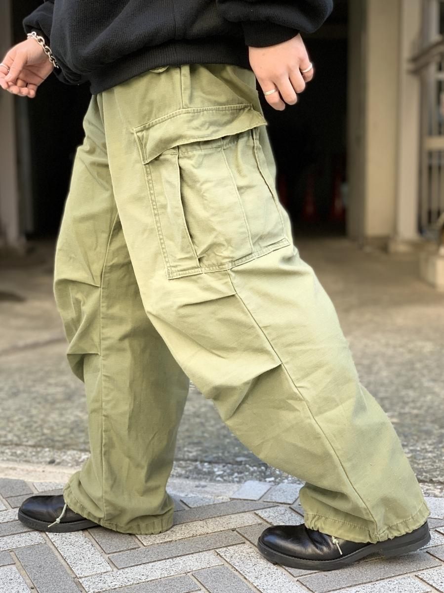 77年製 US ARMY M-65 Field Pants オリーブ Medium-Regular 70s 米軍 