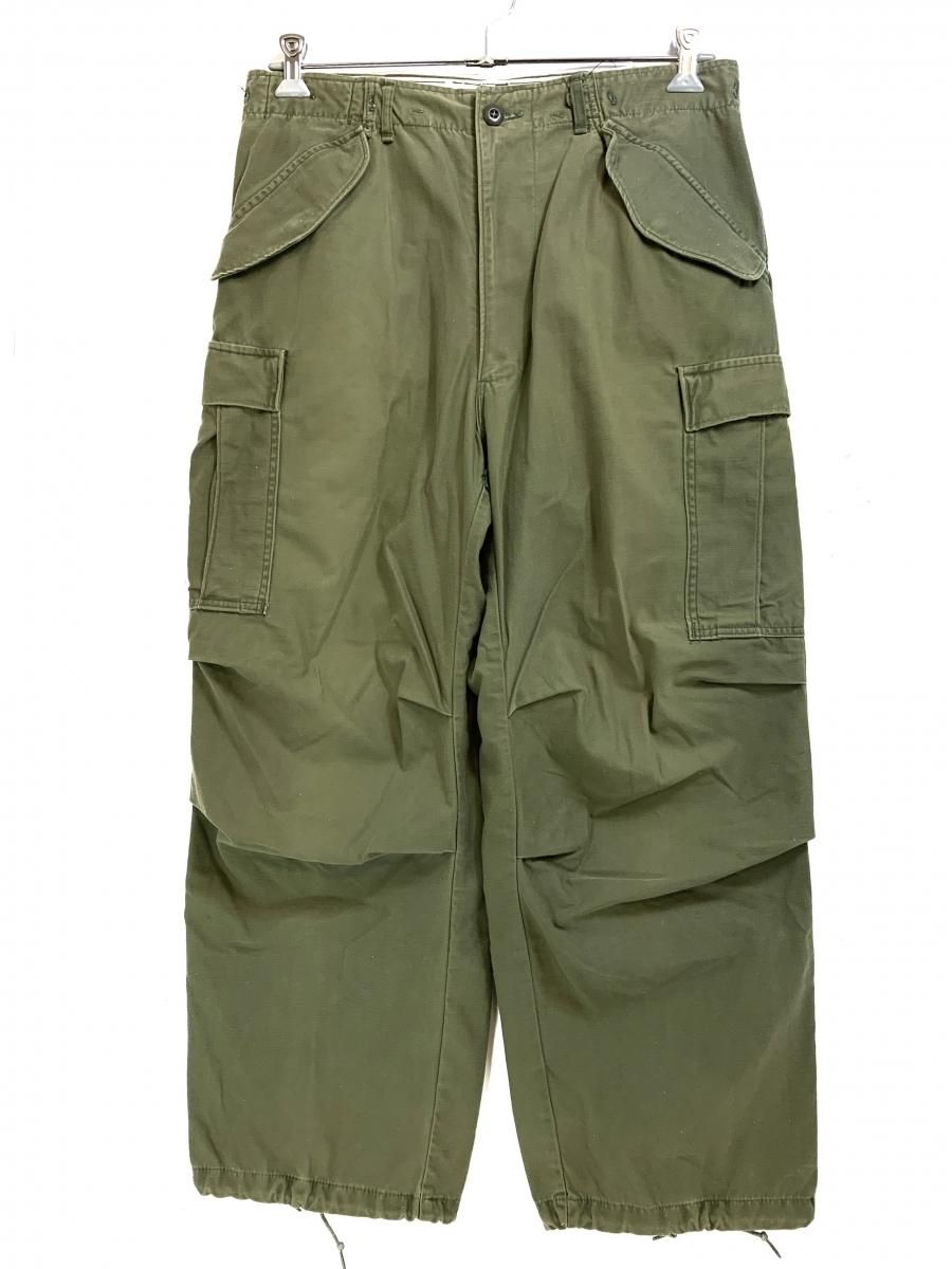 72年製 US ARMY M-65 Field Pants オリーブ Medium-Regular 米軍 ...