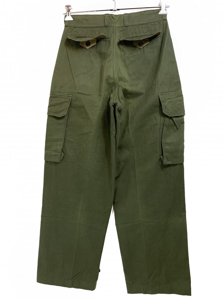 50s FRENCH ARMY M-47 Field Pants オリーブ 21 (W31×L30 