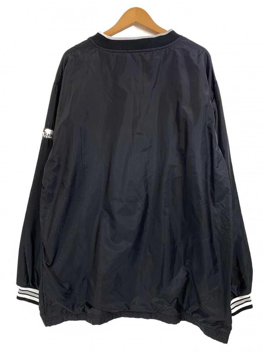 00s KARL KANI SPORT Logo Nylon Pullover Jacket 黒 XL カール 00s KARL KANI SPORT Logo Nylon Pullover Jacket 黒 XL カール
