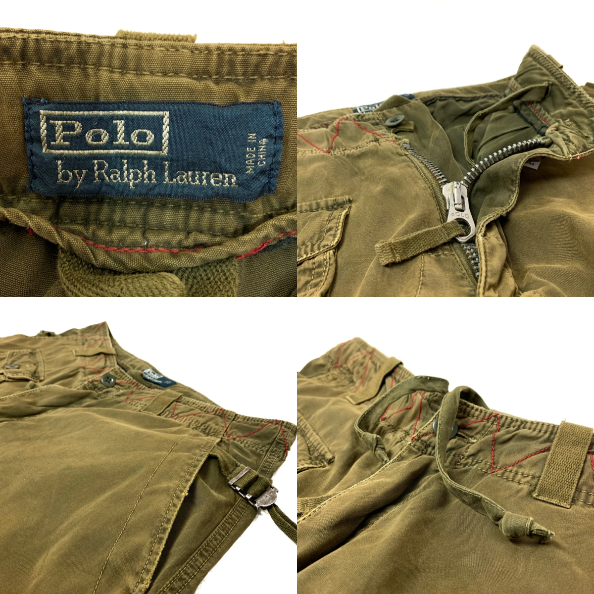 Polo Ralph Lauren Multi Pocket Military Cargo Pants オリーブ W31
