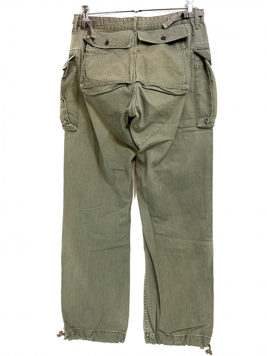 RRL USMC M-44 (P-44) HBT Type Trousers Pants W33×L34 ダブルアール