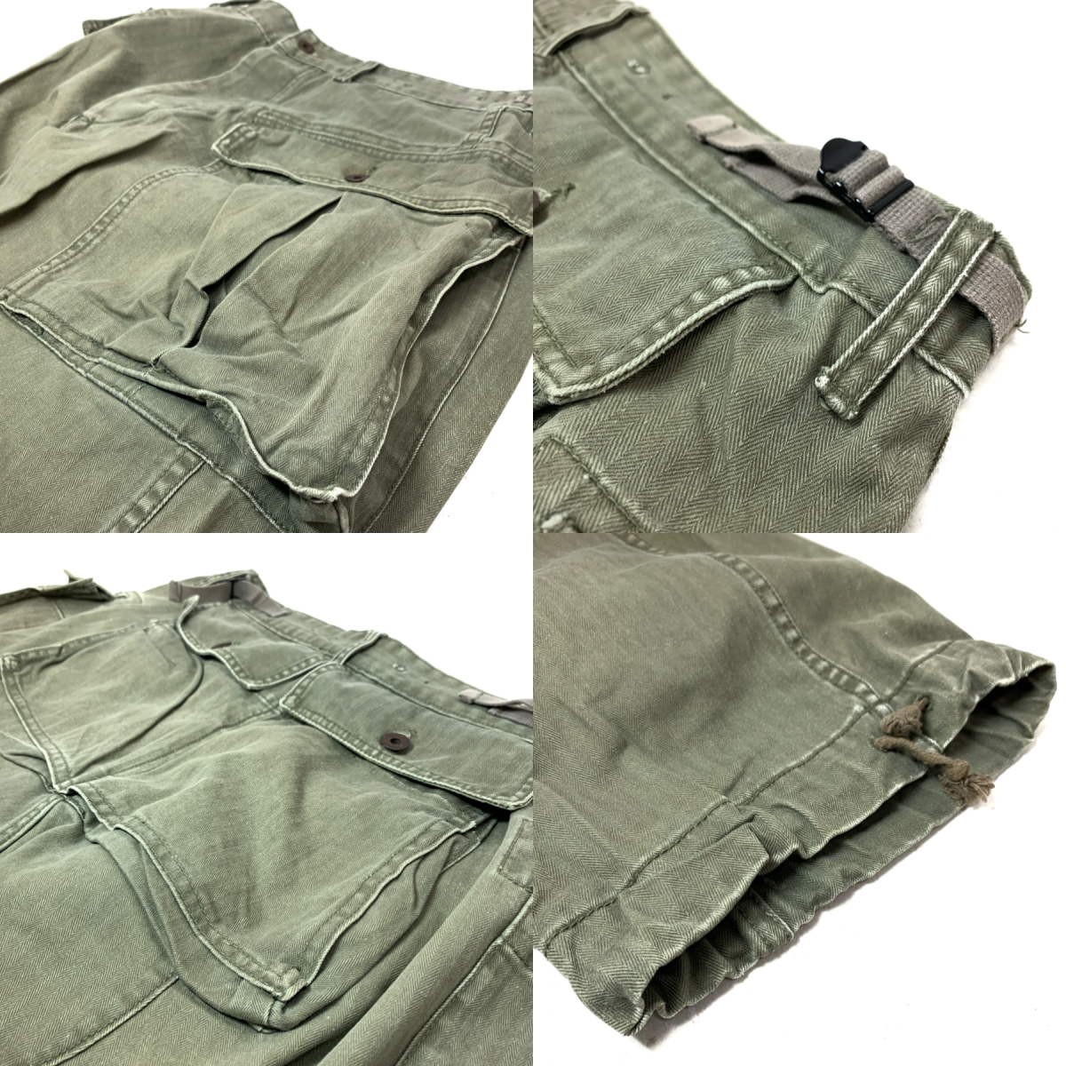 RRL USMC M-44 (P-44) HBT Type Trousers Pants W33×L34 ダブル RRL USMC M-44 (P-44) HBT Type Trousers Pants W33×L34 ダブル