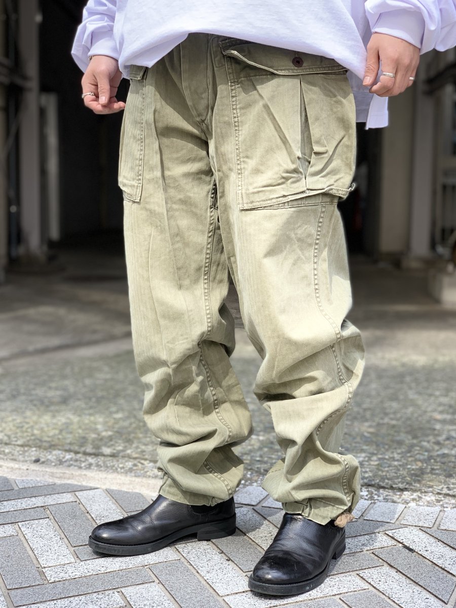 RRL USMC M-44 (P-44) HBT Type Trousers Pants W33×L34 ダブルアール