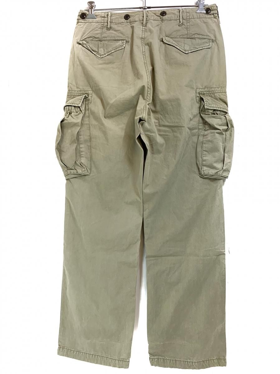 RRL US ARMY M-65 Type Cargo Pants オリーブ W32×L32 ダブルアール ...