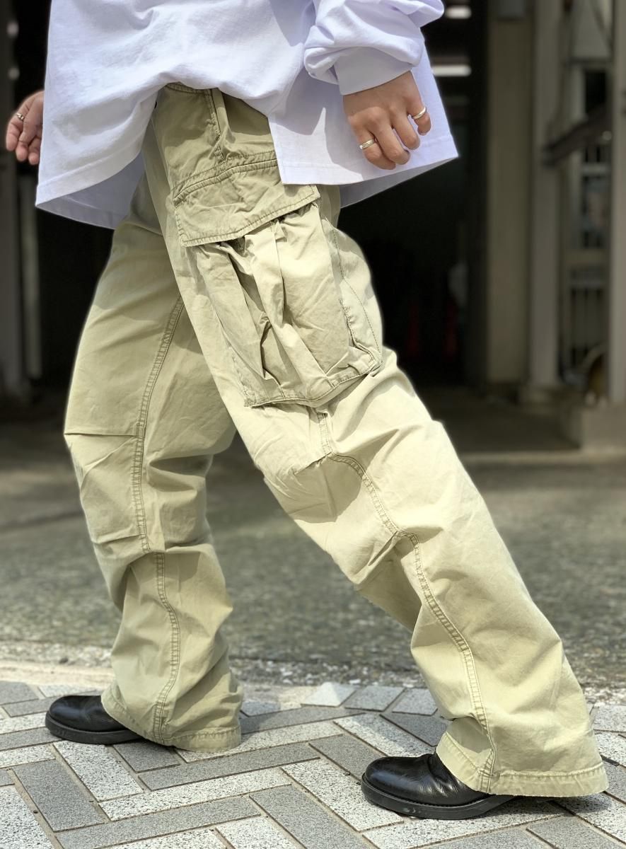 RRL US ARMY M-65 Type Cargo Pants オリーブ W32×L32 ダブルアール ...