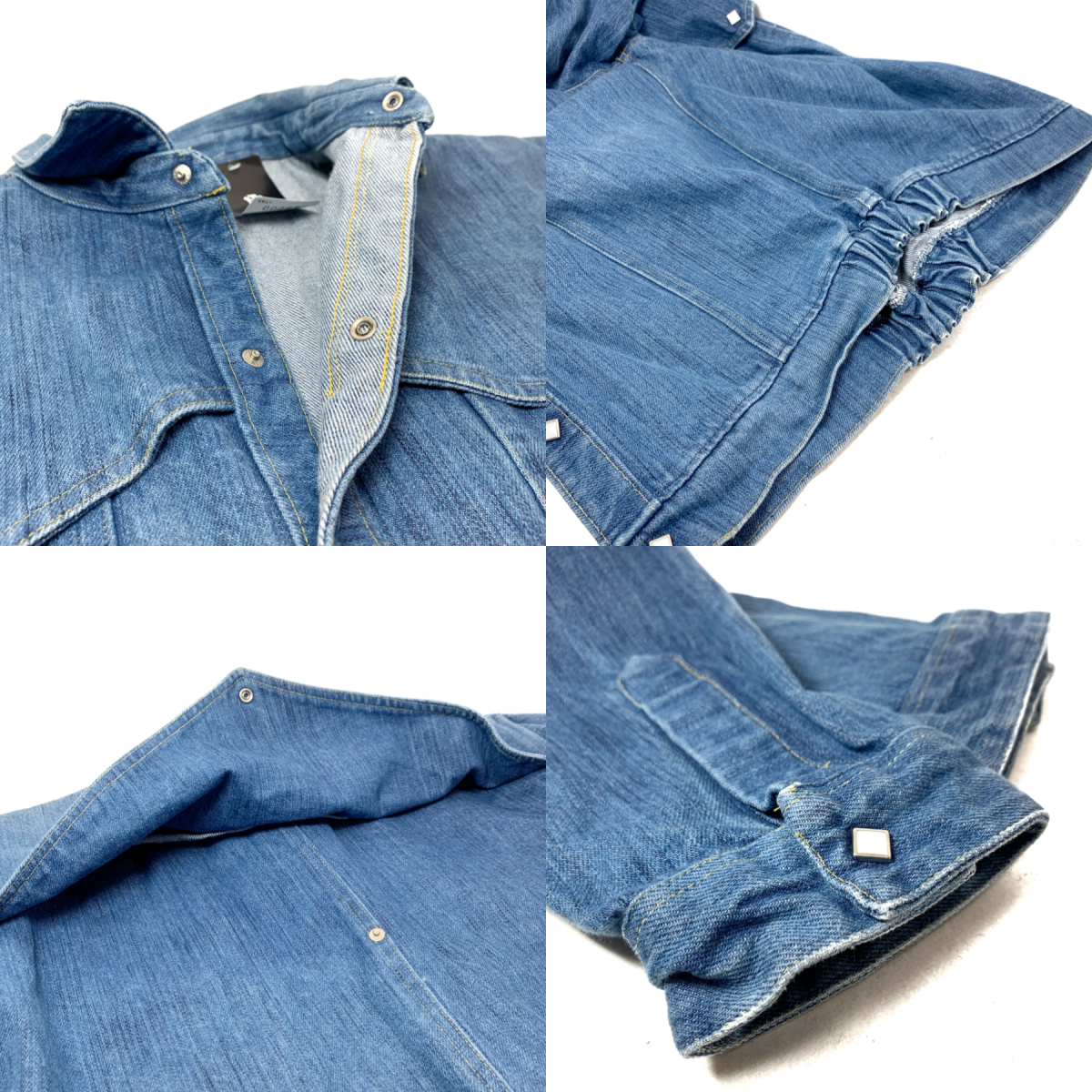 USA製 80s ROCKMOUNT Western Denim Jacket 青 L ロックマウント 