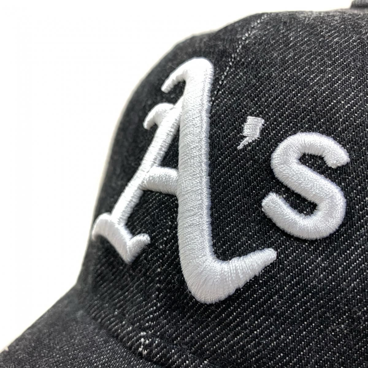 新品 Levis × NEWERA 9TWENTY Black Denim 6 Panel Cap