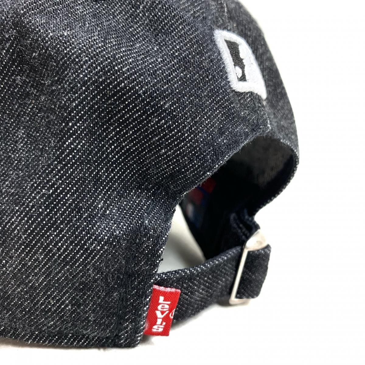 新品 Levis × NEWERA 9TWENTY Black Denim 6 Panel Cap