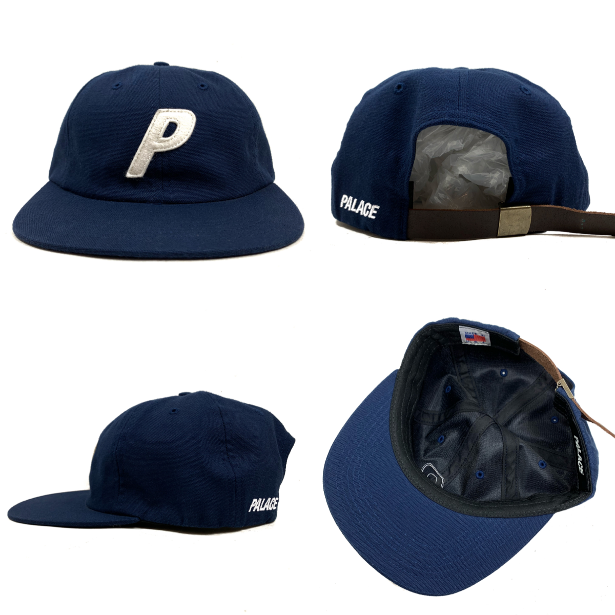 USA製 PALACE P Logo 6-Panel Cap 紺 パレス 6パネル キャップ USA製 PALACE P Logo 6-Panel Cap 紺 パレス 6パネル キャップ