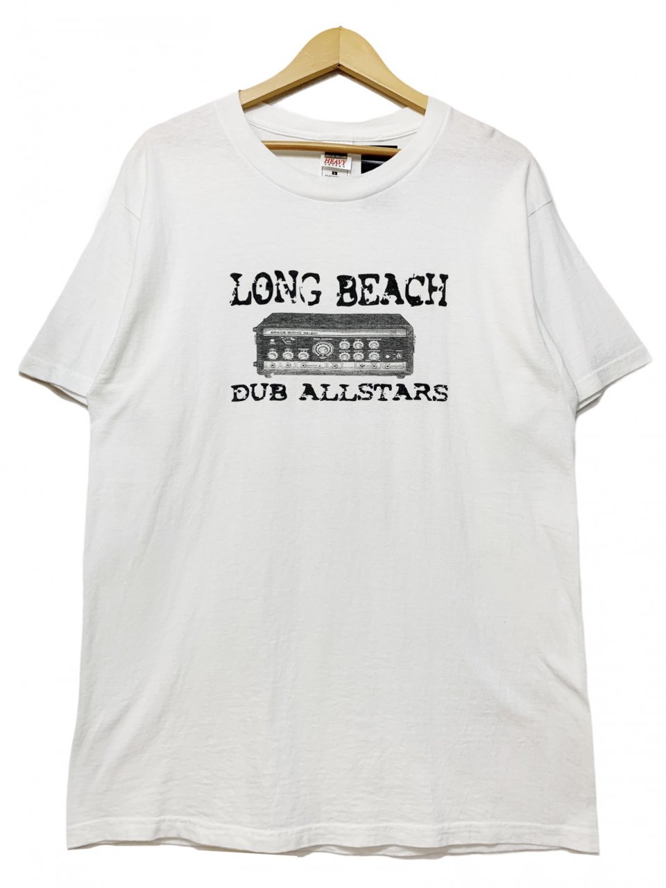 00s LONG BEACH DUB ALLSTARS Logo S/S Tee 白 L ロングビーチダブ 