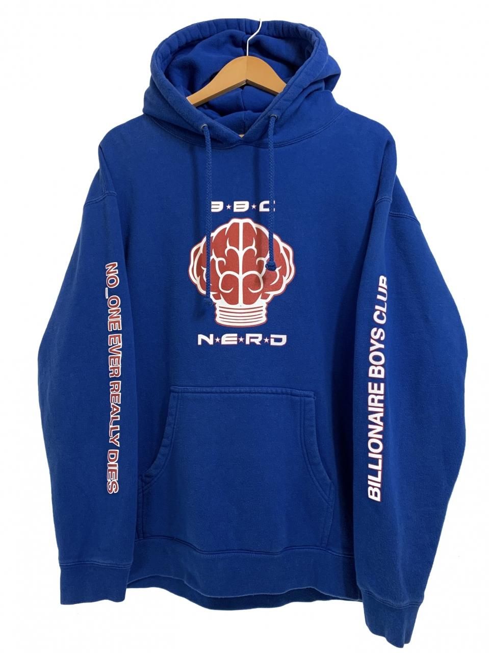 c Nerd Complexcon Exclusive Hoodie 青 L ビリオネアボーイズクラブ エヌイーアールディー パーカー コラボ 日本未発売 コンプレックスコン限定 Newjoke Online Store
