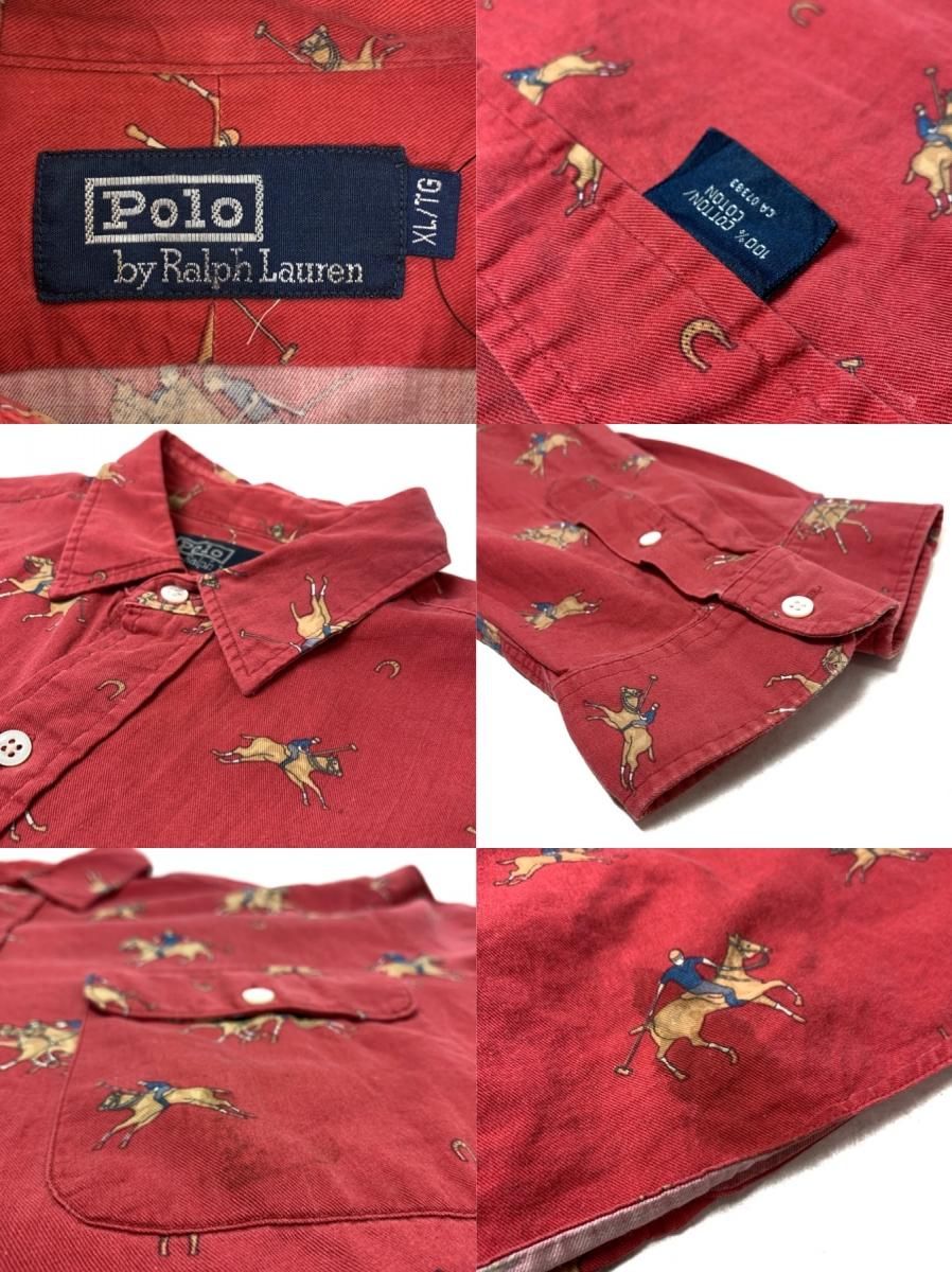80s Polo by Ralph Lauren レッドジャケット M 楽天市場】80s Polo Ralph Lauren Red Denim Swing Top Jacket