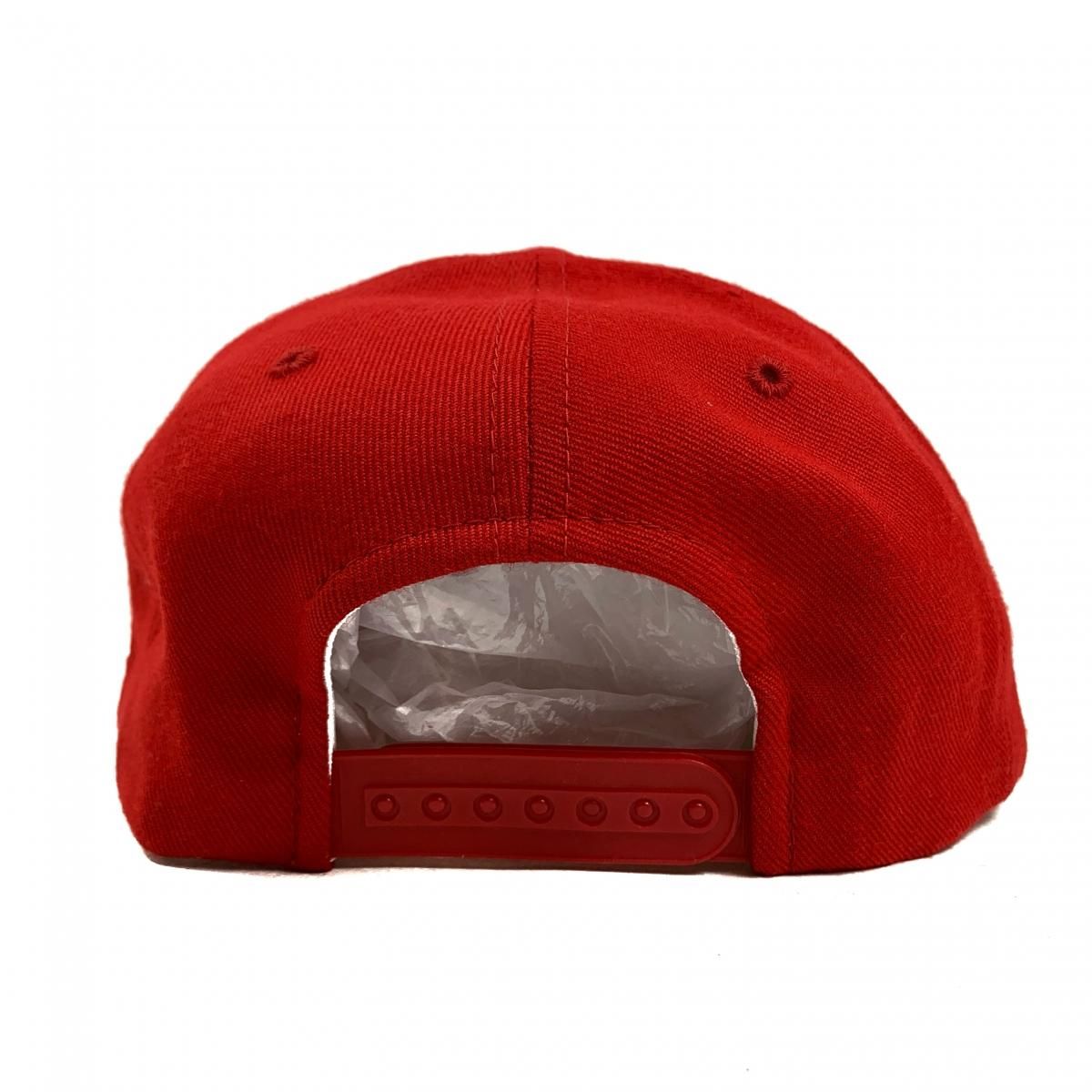 Deadstock 90s NEWERA 6 Panel Snapback Cap 赤 デッドストック Deadstock 90s NEWERA 6 Panel Snapback Cap 赤 デッドストック