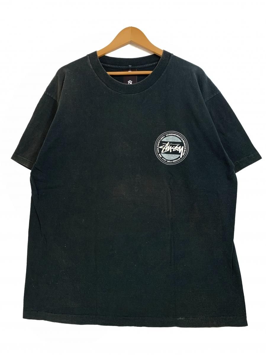 Bootleg 90s OLD STUSSY Logo S/S Tee 黒 XL ブートレグ オールド