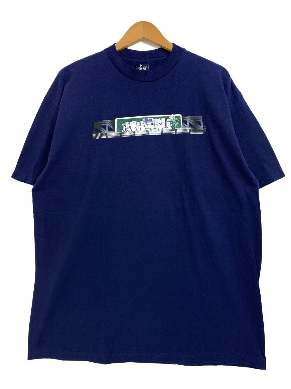 他にも出品】OLD STUSSY オールドステューシー USA製 紺タグ - Tシャツ