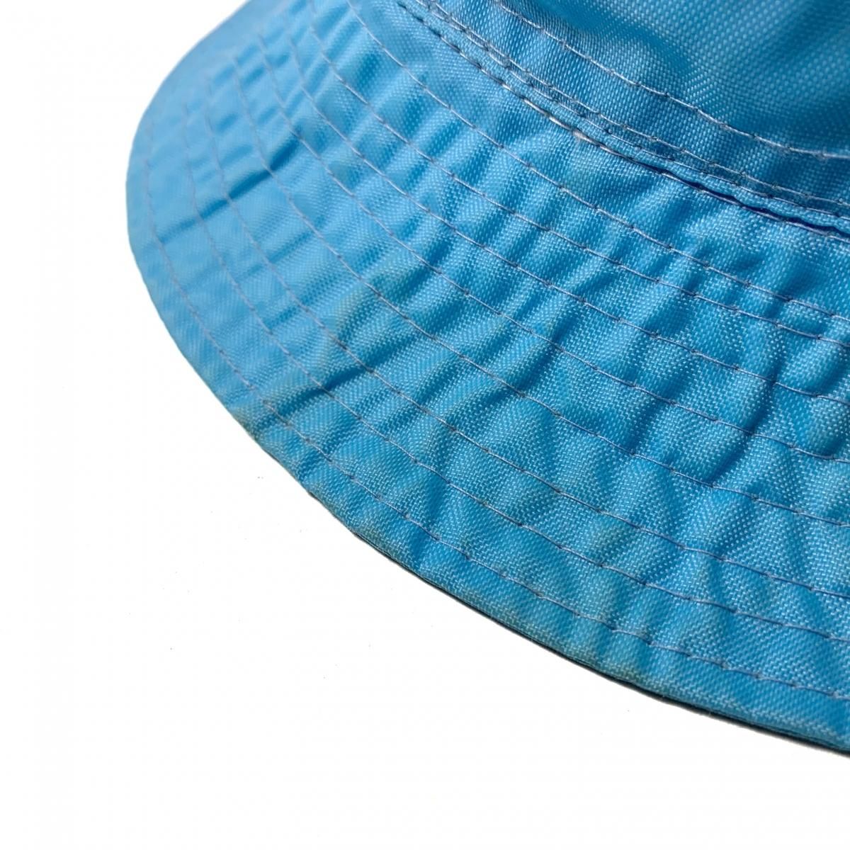 00s STUSSY Logo Nylon Bucket Hat 水色 ステューシー バケット 00s STUSSY Logo Nylon Bucket Hat 水色 ステューシー バケット
