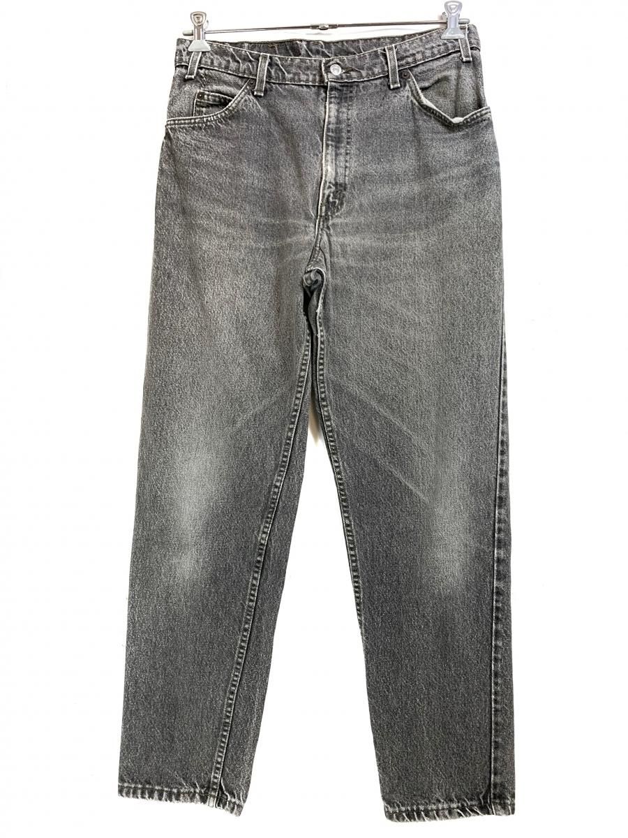 USA製 90s Levi's 550 Black Denim Pants 黒 34×32 リーバイス USA製 90s Levi's 550 Black Denim Pants 黒 34×32 リーバイス